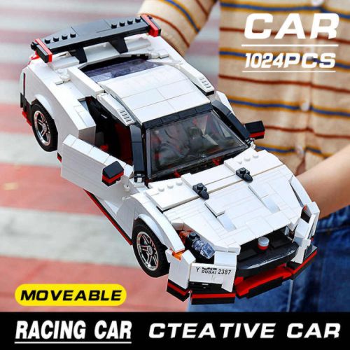 Конструктор MOULD KING Creative Idea 13104 Nissan GTR 1024 Детали