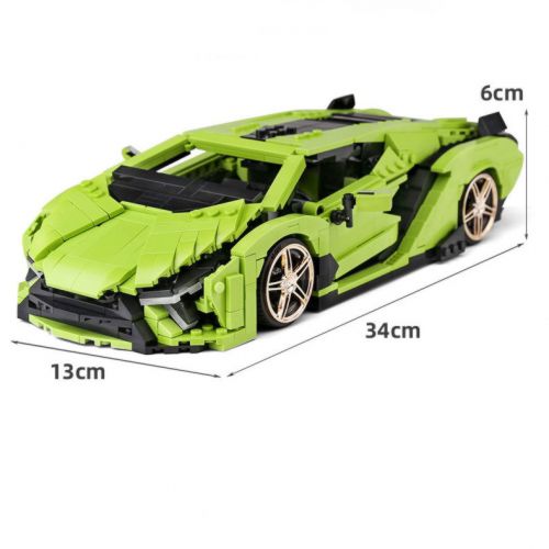 Конструктор Mould King 10011 Lamborghini Sian 1168 деталей