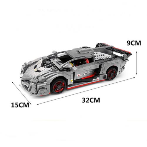 Конструктор Mould King 13110 Lamborghini Veneno Create 1170 деталей