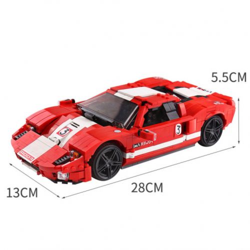 Конструктор Mould King 10001 Ford GT, 919 деталей