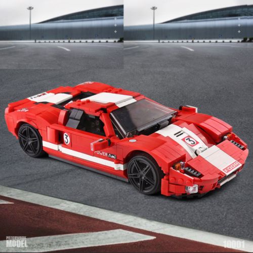 Конструктор Mould King 10001 Ford GT, 919 деталей