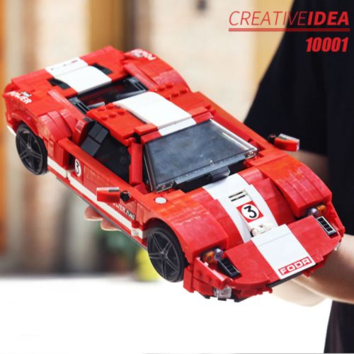 Конструктор Mould King 10001 Ford GT, 919 деталей