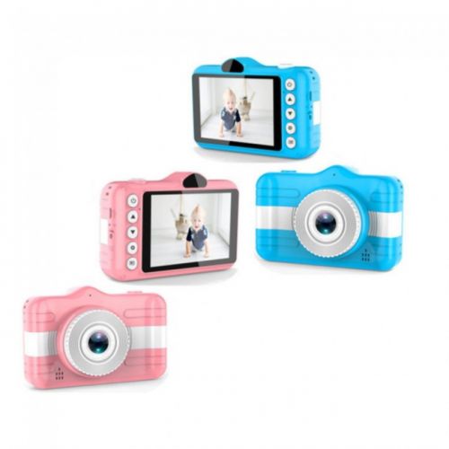 Детский цифровой мини фотоаппарат Kids Camera X600 с двумя камерами.