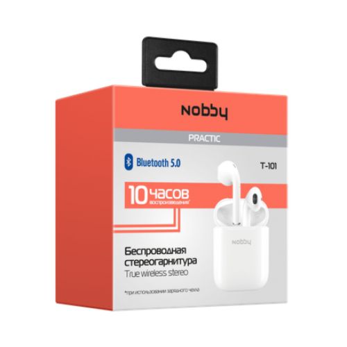 Беспроводные Bluetooth Наушники Nobby Practic T-101