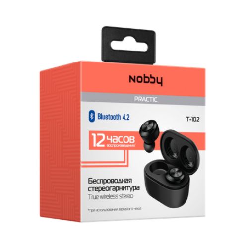 Беспроводные Bluetooth Наушники Nobby Practic T-102