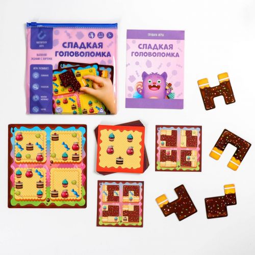 Магнитная игра «Сладкоежка»