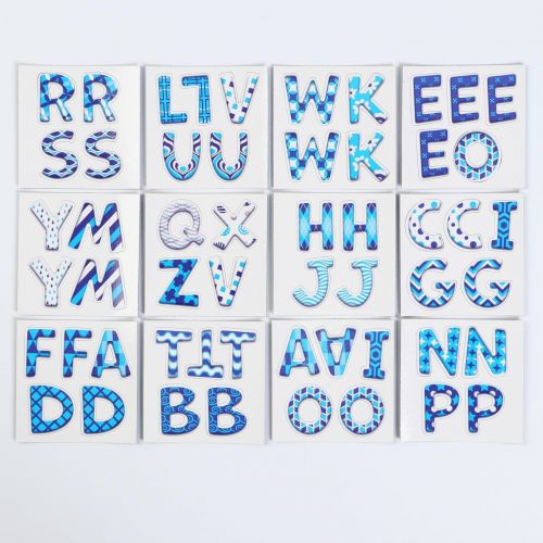 Развивающая настольная игра «Магнитная азбука. Английский язык», 54 магнитные буквы