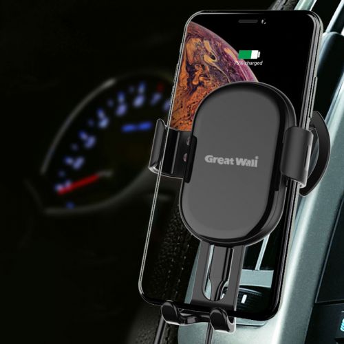 Держатель в автомобиль с беспроводной зарядкой Great Wall GW-ZW3