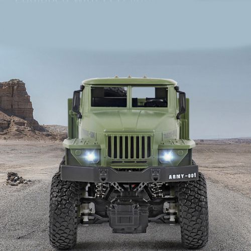 Радиоуправляемый военный грузовик «Урал» 4WD RTR 1:16