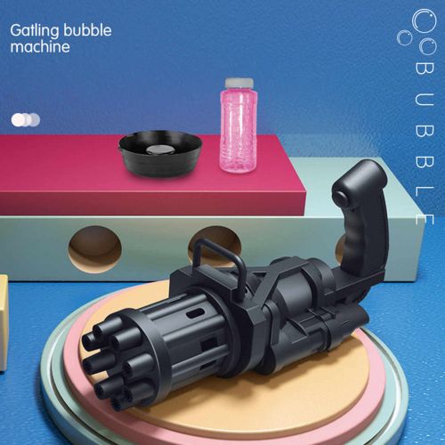 Пулемет из мыльных пузырей, Bubble GUN Blaster машинка для пузырей