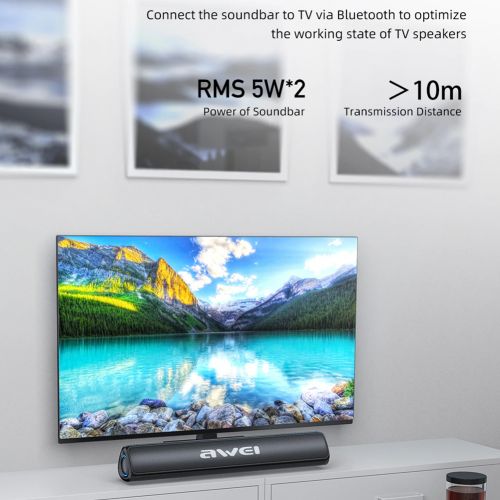 Саундбар-Bluetooth колонка Awei Y333