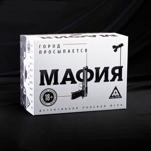 Ролевая игра «Мафия. Город просыпается» с масками, 36 карт, 18+