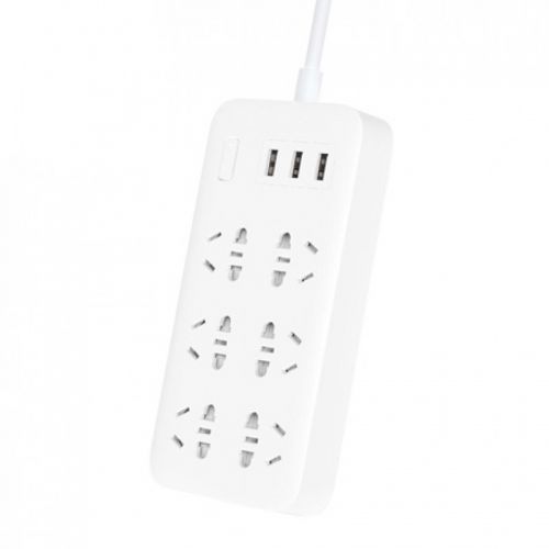 Удлинитель Mi Home (Mijia) Power Strip (6 розеток + 3 USB-port)