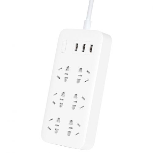 Удлинитель Mi Home (Mijia) Power Strip (6 розеток + 3 USB-port)