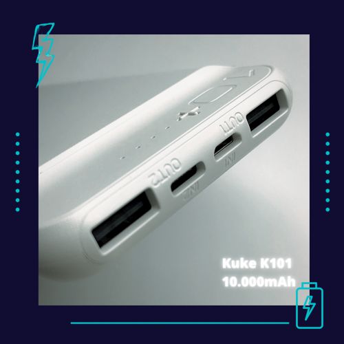 Внешний Аккумулятор Powerbank Kuke K101 10000 Mah