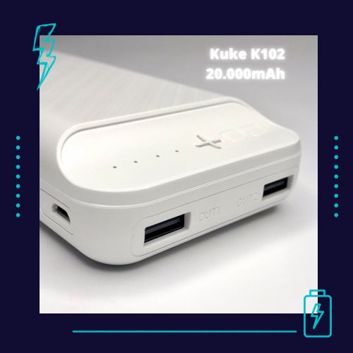 Внешний Аккумулятор Powerbank Kuke K102 20000 Mah