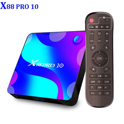 Приставка для Телевизора X88 PRO 10 Android (4+32GB) Global