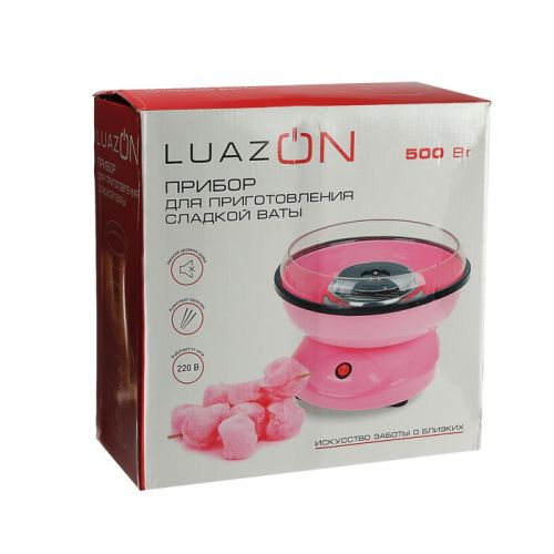 Прибор для сладкой ваты LuazON LCC-01, 500 Вт