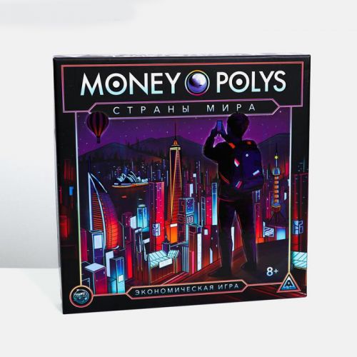 Экономическая игра «MONEY POLYS. Страны мира», 8+