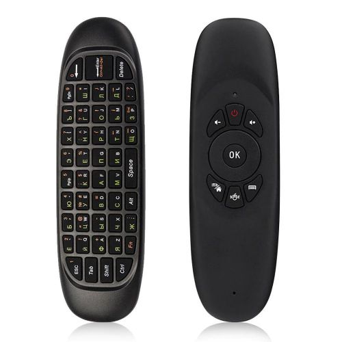 Пульт управления "Air Mouse С120" с Русскими буквами Для Android приставки и телевизора