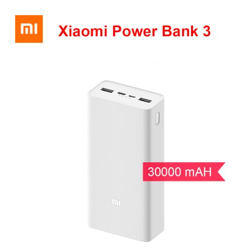 Внешний Аккумулятор Xiaomi Mi PowerBank 3 30000 Mah