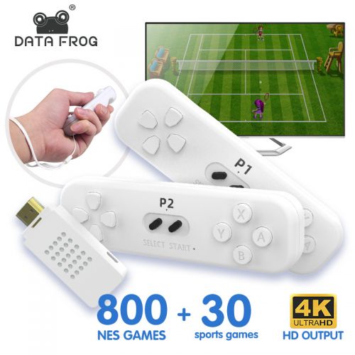 Интерактивная игровая консоль DATA FROG Y2 FIT 800 игр Dendy 8-bit HDMI