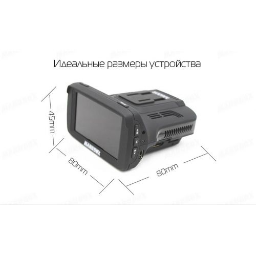 Автомобильный Видео Регистратор Комбо 3в1+Радар Детектор+GPS Marubox M600R