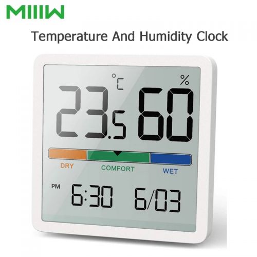 Термометр-гигрометр Xiaomi Miiiw Mute Thermometer And Hygrometer Clock