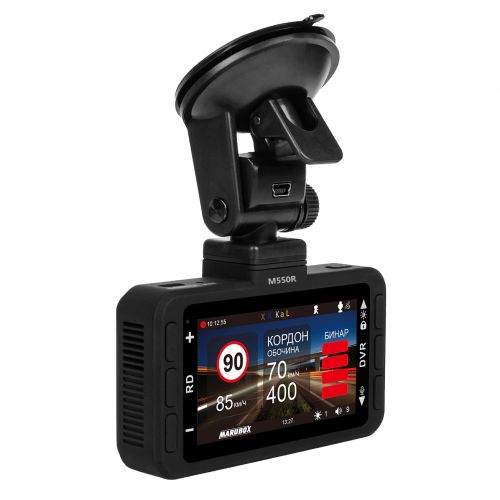 Автомобильный WiFi Видео Регистратор Комбо 3в1+Радар Детектор+GPS Marubox M550R