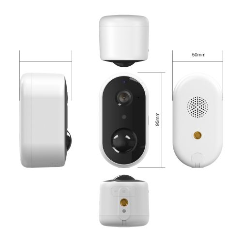 Уличная Беспроводной Wi-Fi Видео Камера Laxihub Arenti GO1 + SP1 С Солнечной панелью