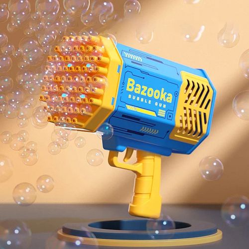 Генератор мыльных пузырей/ пушка с мыльными пузырями Bazooka Bubble GUN