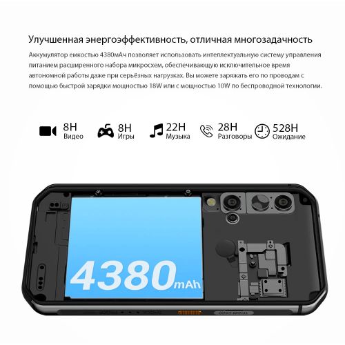 Смартфон c тепловизором Blackview BV9900 Pro (8+128GB)