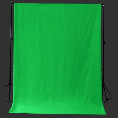 Фон тканевый хромакей зелёный 3х3м, студийный фон Chromakey для съемки и монтажа видео