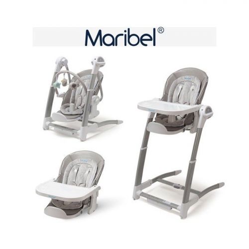 Стульчик для кормления 3 в 1 с электрокачелей Maribel