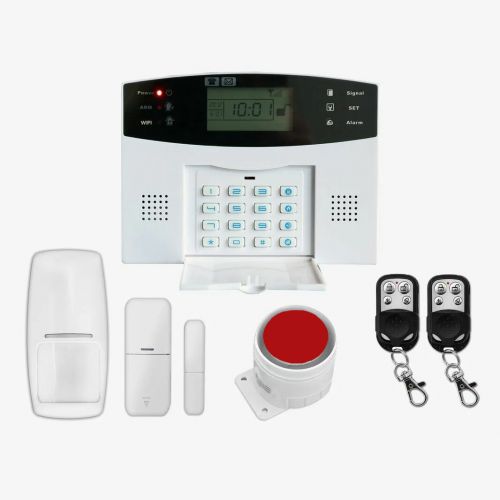 Беспроводная домашняя GSM + WiFi сигнализация Tuya Smart Home Security Alarm System