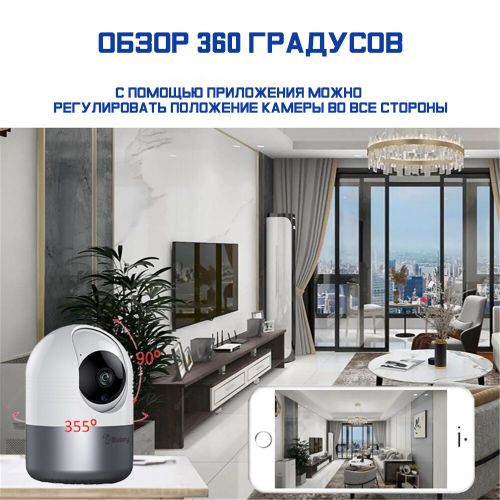 Домашняя WiFi Камера Видео наблюдения Blulory Smart WiFi Camera