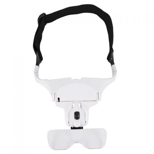 Бинокулярные очки-лупа 1-3.5X с LED подсветкой Eyeglasses bracket (5 линз)