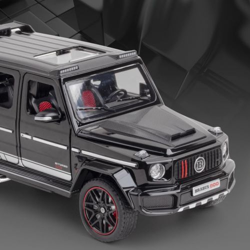 Машинка металлическая коллекционная Mercedes-Benz G-Class Brabus 800 1:24