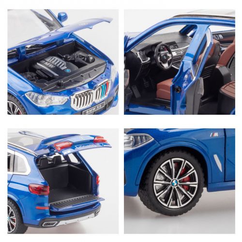 Машинка металлическая коллекционная BMW X5M G05/G18 1:24