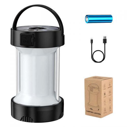 Лампа походная Camping Lantern c зарядкой от солнечной батареи