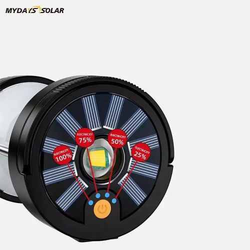 Лампа походная Camping Lantern c зарядкой от солнечной батареи
