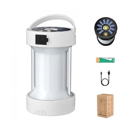 Лампа походная Camping Lantern c зарядкой от солнечной батареи