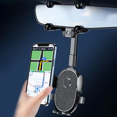 Универсальный автомобильный держатель для телефона, навигатора на зеркало заднего вида Phone Holder