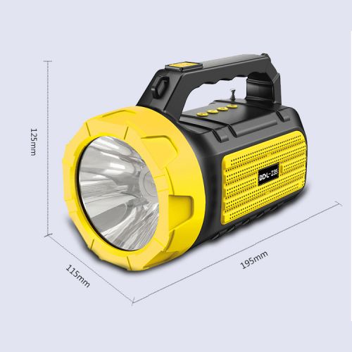 Походный туристический фонарь с Bluetooth Колонкой, MP3 Плеером и FM Радио