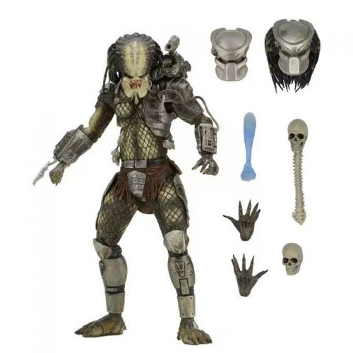 Фигурка Хищник Predator (сменные головы, оружие, 19 см)