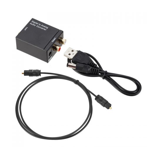 Конвертер звука оптический Digital to analog Audio цифровой в аналоговый