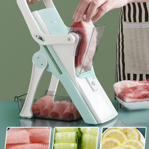 Измельчитель овощей Multifunctional Kitchen Vegetable Cutter, Ручная овощерезка с контейнером, Мультислайсер для овощей