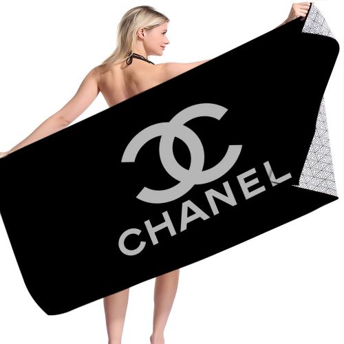 Полотенце пляжное Chanel