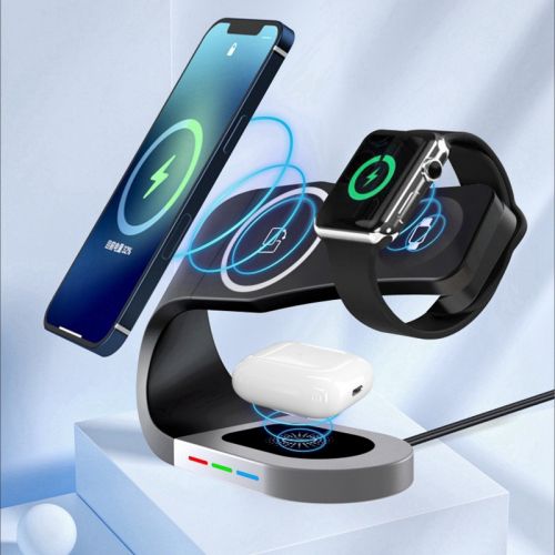 Док-станция 3в1 Wireless Charger Y35, беспроводная зарядка