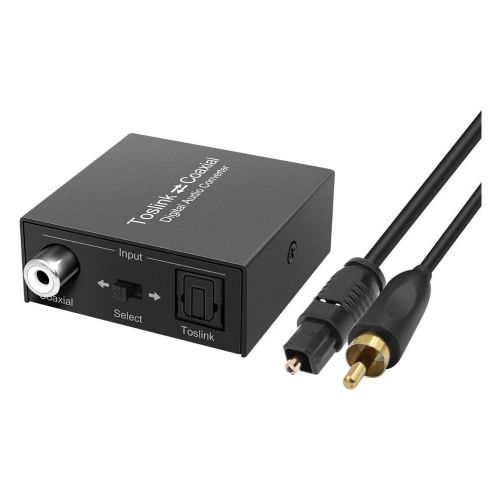 Конвертер звука оптический Toslink to Coaxial Audio, Coaxial Audio to Toslink